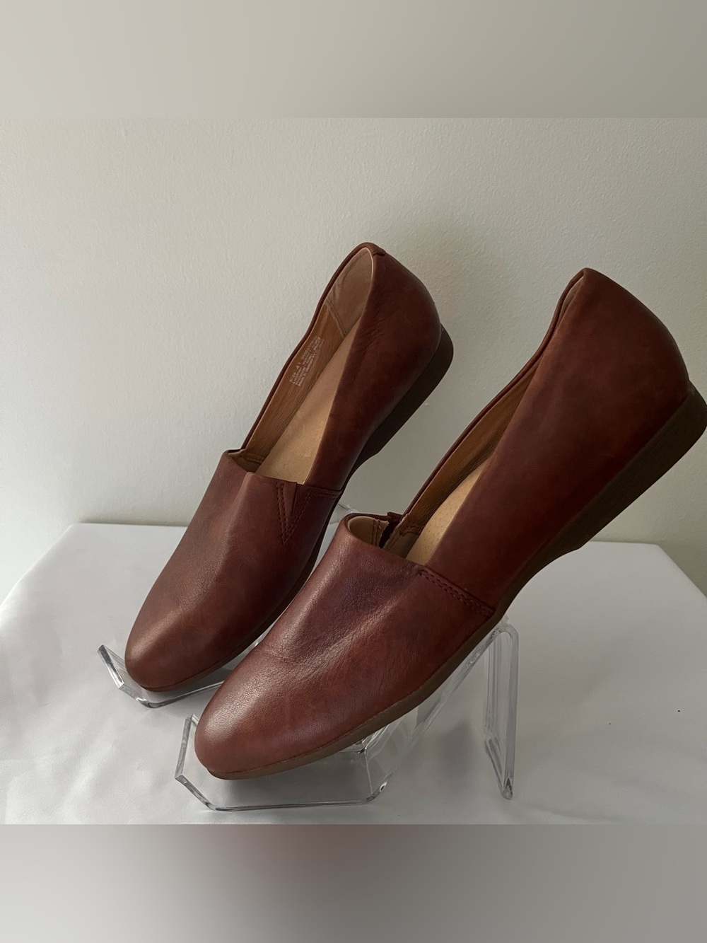 Women’s Dansko Larisa Slip On Flats Cognac EU 41 US 10.5-11 Comfort Shoes